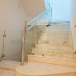 Glass staircase Dubai